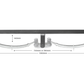 Trojan Double Eye Rocker Type - 2500kg or 3500kg - 50mm wide - Mounted on Bare Angle Iron - Pair