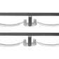 Trojan Double Eye Rocker Type - 2500kg or 3500kg - 50mm wide - Mounted on Bare Angle Iron - Pair