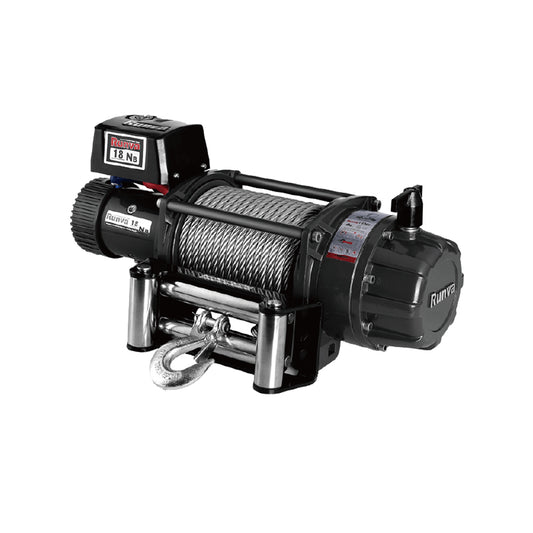 Runva EWB18000 Premium 12V with Steel Cable