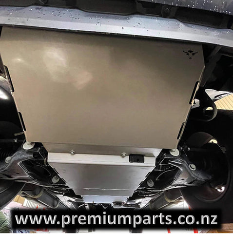 2012-2022 Ford Everest 4mm Stainless Steel - Front, Sump and Transmission Bash Plates