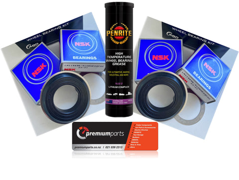 2x Trailer Wheel Bearing Kits - Marine Rear Seal - Grease Combo!!