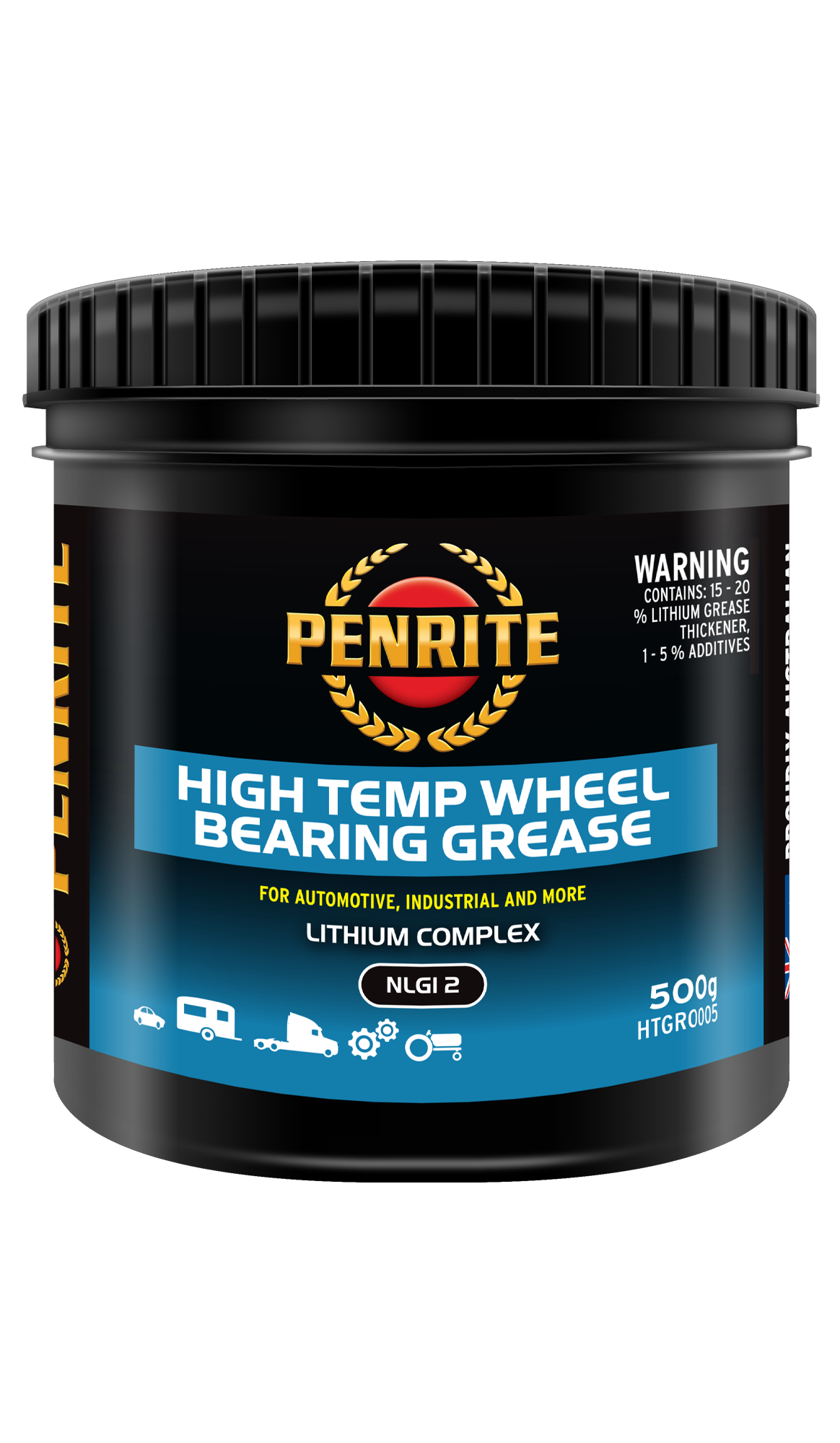 PENRITE HIGH TEMPERATURE WHEEL BEARING GREASE - 500G