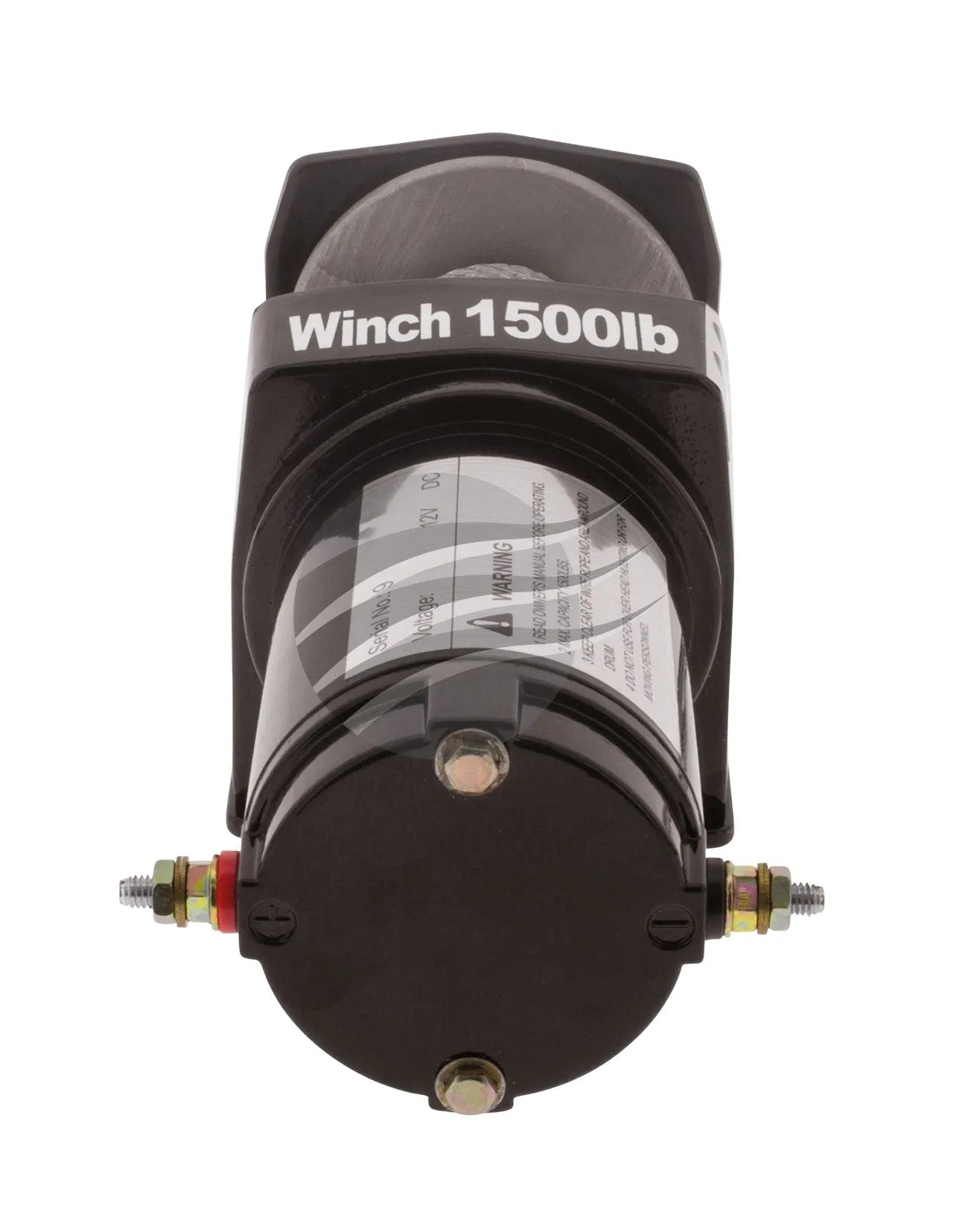 ELECTRIC ATV WINCH 1500lbs 12v STEEL CABLE