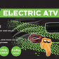 ELECTRIC ATV WINCH 1500lbs 12v STEEL CABLE