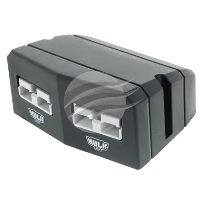 DOUBLE SURFACE MOUNT HOUSING 50amp ANDERSON STYLE PLUGS