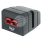 SINGLE SURFACE MOUNT HOUSING 50amp ANDO STYLE PLUG RED