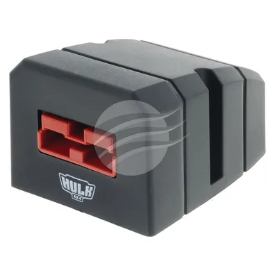 SINGLE SURFACE MOUNT HOUSING 50amp ANDO STYLE PLUG RED