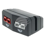 DOUBLE SURFACE MOUNT HOUSING 50A ANDO STYLE PLUGS RED & GRY