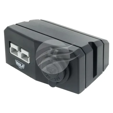 DOUBLE SURFACE MOUNT HOUSING 50amp ANDERSON STYLE PLUG