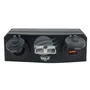 TRIPLE SURFACE MOUNT HOUSING 50amp ANDERSON STYLE PLUG