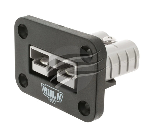 HULK Single flush mount housing with 50amp anderson style plug