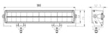 HULK 24 Led Dual Row Driving Lamp Lightbar Driving Beam 9-36V 120W