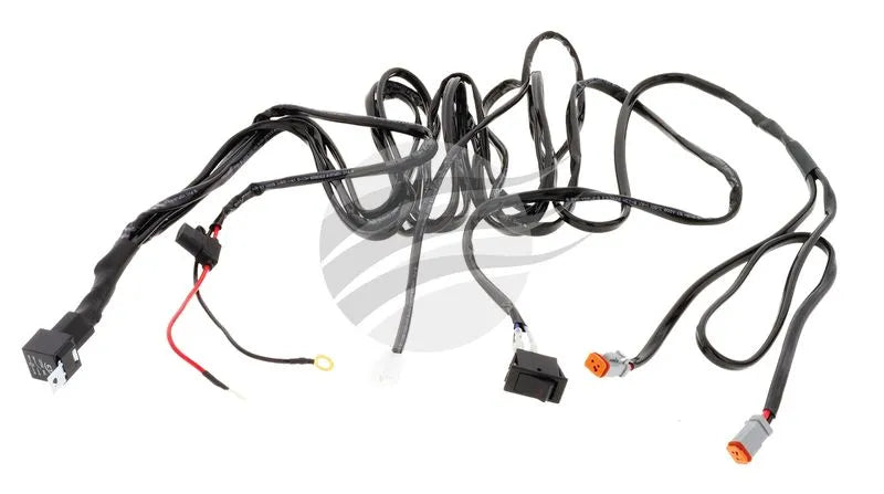 HULK 4x4 7" Round Led Driving Lamp Set GREEN