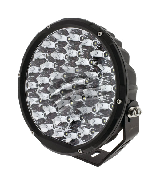 HULK 4x4 9 Inch Round LED Driving / Spot Light - Single - BLACK