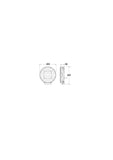 IGNITE 9" LED DRIVING LAMP FLOOD/SPOT BEAM