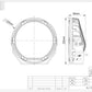 IGNITE 9" Laser LED driving light spot beam