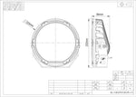 IGNITE 9" Laser LED driving light spot beam