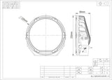 IGNITE 9" Laser LED driving light spot beam