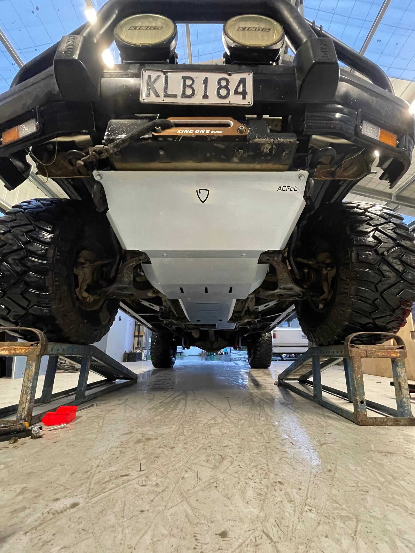 Mitsubishi Pajero Gen 2 Bash Plates 