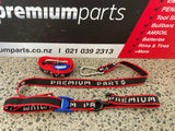 37mm Motorcycle Tiedowns (Karabiner) - NZ Made!!