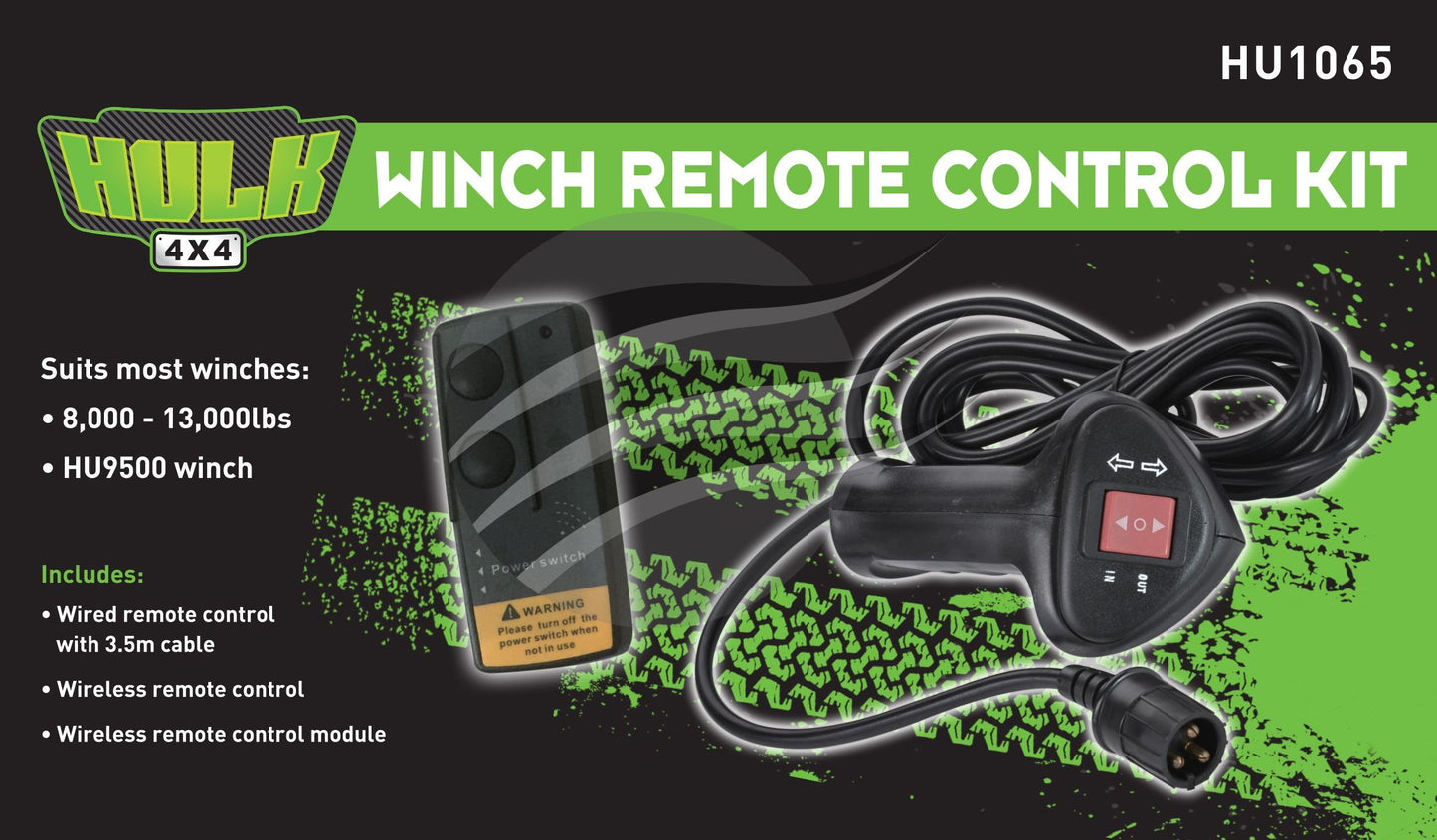 HULK4x4 Winch Remote Control Kit
