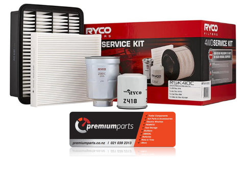 Ryco 4WD Service Kit - RSK40C - Landcruiser Prado 2.8lt 06/15 - On