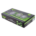 HULK 4x4 7" Round Led Driving Lamp Set GREEN