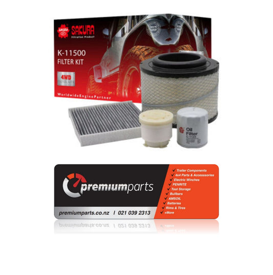 Sakura Filter Kit - Toyota Hi Lux 1KD 2005- 2015