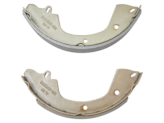 Trojan 9" hydraulic drum brake shoe set