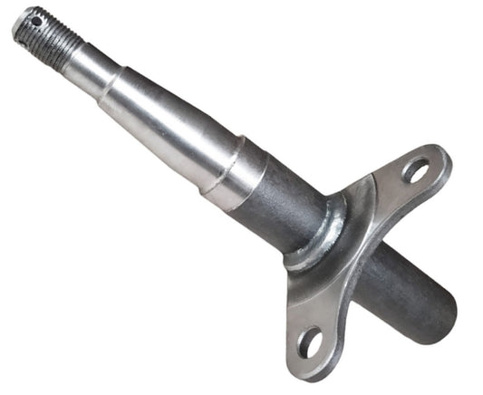 Metal mechanical component on a white background
