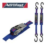 Stainless Steel Transom Ratchet Tiedowns 1.5m