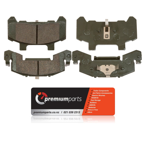 DEEMAXX GREEN SEMI-METALLIC PADS X 4 - Road Use