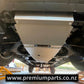 2021-2024 Mazda BT-50 4mm Stainless Steel - Front, Sump and Transmission Bash Plate