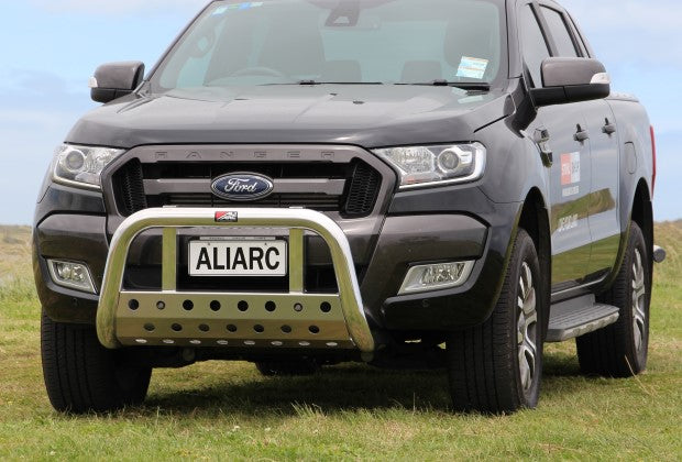 ALIARC NUDGE BAR - Ford Ranger - SENSOR SKIRT & RACK HOLDERS