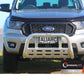 ALIARC NUDGE BAR - Ford Ranger - SENSOR SKIRT & RACK HOLDERS