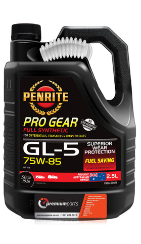 PENRITE PRO GEAR GL-5 75W-85 (Full Syn) - 2.5L