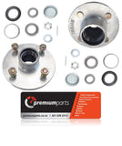 Trojan 1500kg Non Braked Hub Set - 4 Stud PCDs - Multiple Options