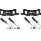 ROLA Flat Mount Recovery Track Holder - Ratchet Tie Down Pair - 2.5cm x 3.6cm