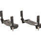 ROLA Flat Mount Recovery Track Holder - Ratchet Tie Down Pair - 2.5cm x 3.6cm