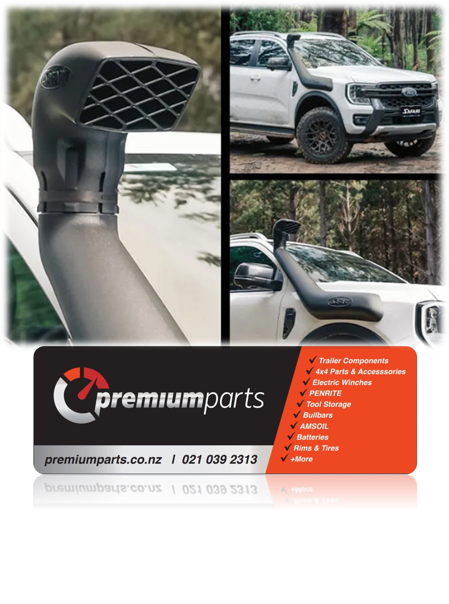 Ford Ranger Safari 4x4 Snorkel 2022 - Onwards