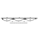 Spring Set Tri-Axle 3500kg Zinctech