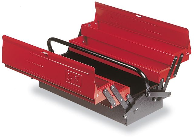 SAFA Toolbox - Steel Tool Box With Cantilever Trays H500/4