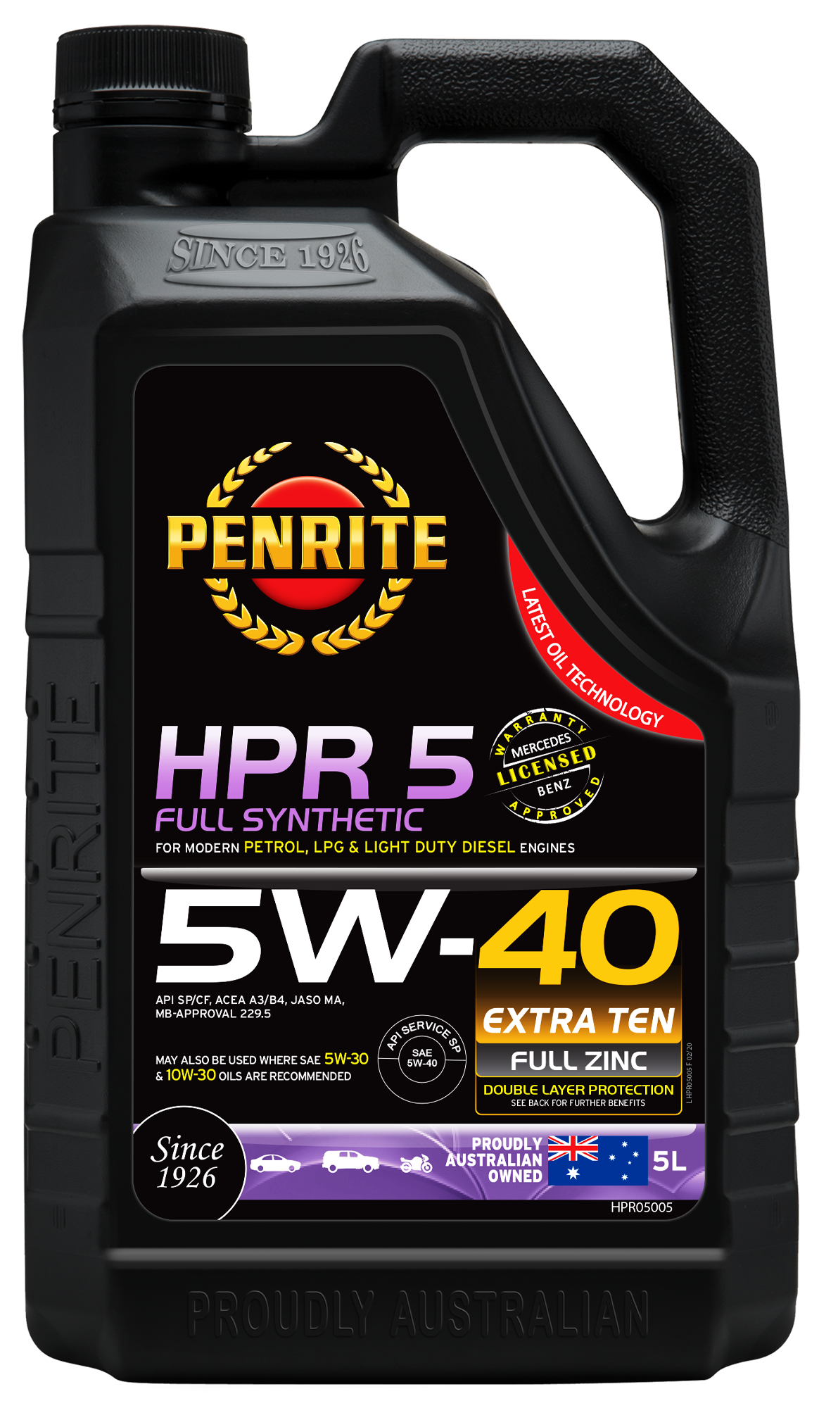 PENRITE HPR 5 5W-40 (Full Synthetic)