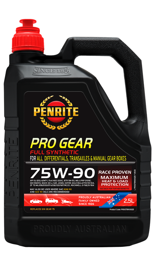 PENRITE PRO GEAR 75W-90 (Full Syn.) 2.5L